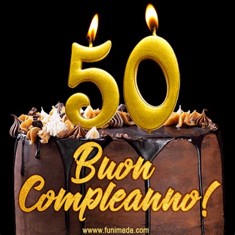 buon compleanno 50 anni donna gif|Gif animate 50 anni